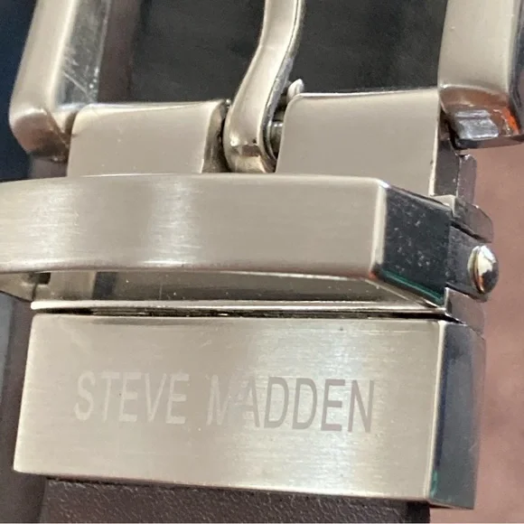 STEVE MADDEN Men’s Belt Size 38 Brown - Picture 4 of 8